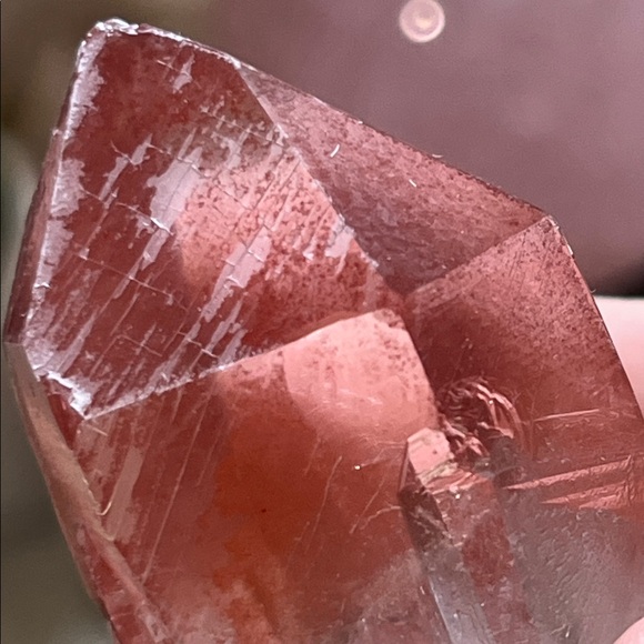 Pink LEMURIAN  Quartz Crystal - Picture 2 of 6